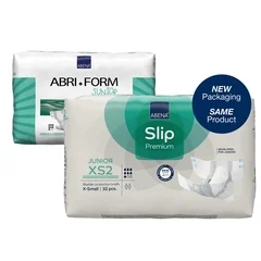 Abena Slip Premium Junior Youth Incontinence Brief, Unisex, X-Small, Disposable, Heavy Absorbency, 128 EA/CS - Image 3