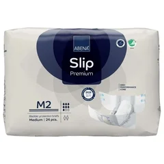 Abena Unisex Adult Incontinence Brief Abena Slip Premium M2 Medium Disposable Heavy Absorbency, 96 EA/CS - Image 4