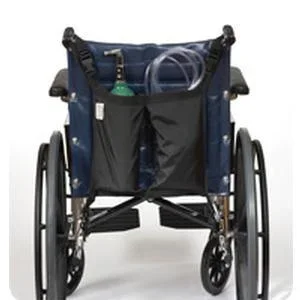 Ableware Wheelchair Oxygen Tank Holder, 26″ Black