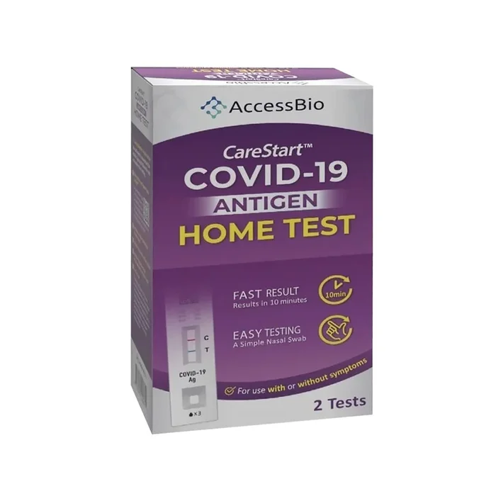 Access Bio Carestart Covid-19 Antigen Home Test Kit