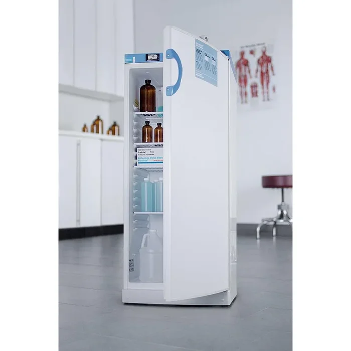 AccuCold 10.1 Cu Ft 24 Inch Counter Depth Medical All-Refrigerator with Temperature Alarm