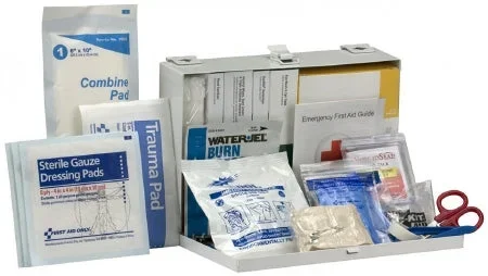 Acme United First Aid Only Contractor First Aid Kit 25 People Metal Case – 90670