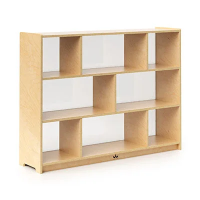 Acrylic Back Storage Cabinet, 36H – 15-2419