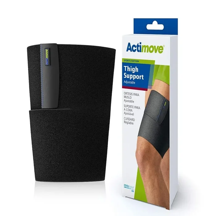 Actimove Adjustable Neoprene Thigh Support Universal Black