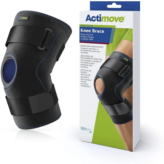 Actimove Knee Brace Wrap Around with Simple Hinges & Condyle Pads