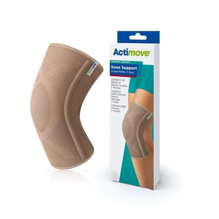 Actimove Knee Support Closed Patella & 2 Stays – Compression Sleeve