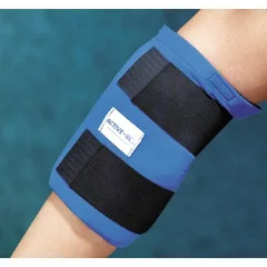 Active – Ice Cold Pack with Wrap Active Ice Knee One Size Fits Most 12 X 13 Inch Cloth / Nylon / Plastic / Gel Reusable, 1/EA