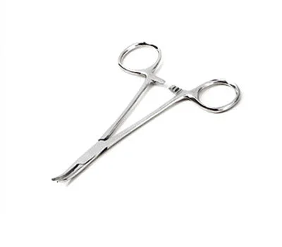 ADC Kelly Hemostatic Forceps, Curved, 6 1/4″, Stainless – 12-5019