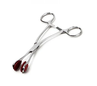 ADC Young Tongue Seizing Forceps, 6 1/2″, Stainless – 12-5024