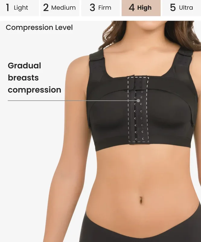 Adjustable Surgical Bra With Removable Band – 242 Style