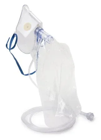 Adult NonRebreather Oxygen Mask Elongated Style