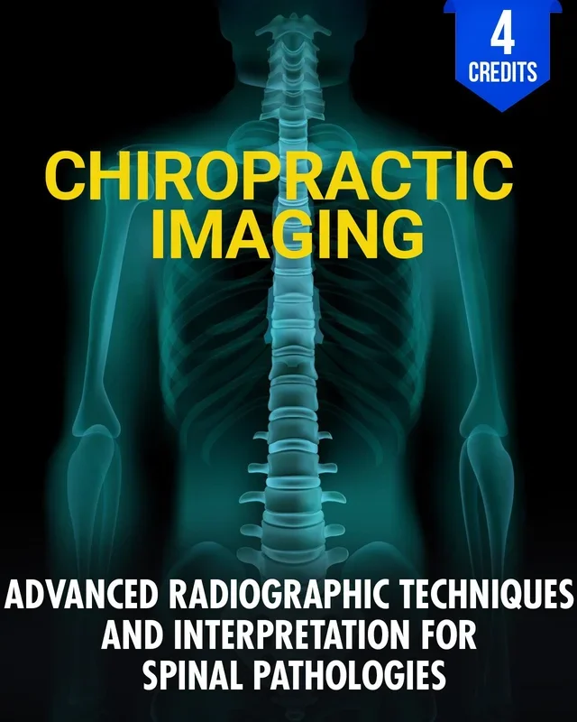 Advanced Radiographic Techniques and Interpretation for Spinal Pathologies – Chiropractic Continuing Education, Imaging/Radiology, 4 Hours