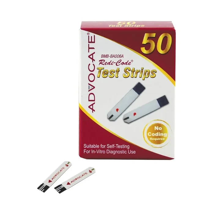 Advocate Blood Glucose Test Strips