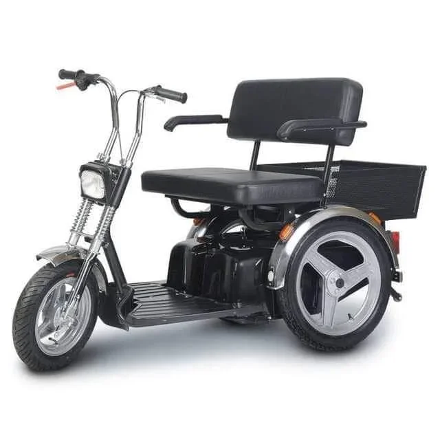 AFIKIM Afiscooter SE – 3 Wheel Scooter Two Person Wide Seat