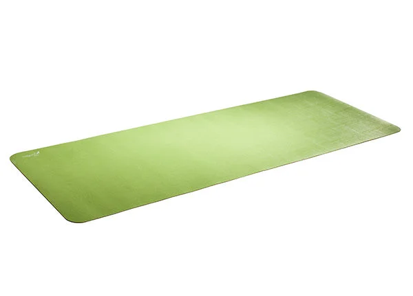 Airex Exercise Mat, Calyana Prime Earth, Double-Sided, 73″ x 26″ x 0.2″, Lime Green/Nut Brown, Case of 9 – 32-1281-9