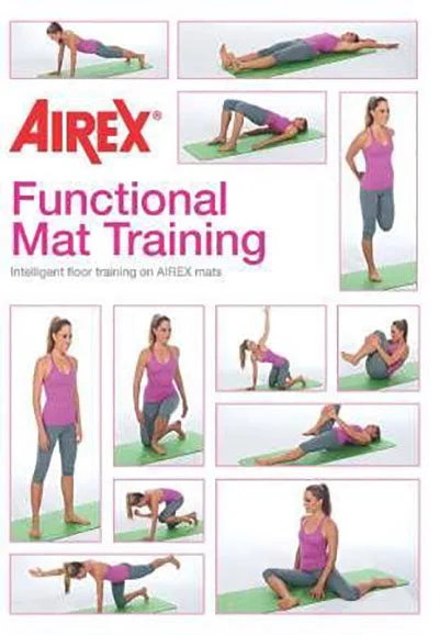 Airex Mat Accessory, Functional Mat Training DVD (English), 70 mins – 32-1288
