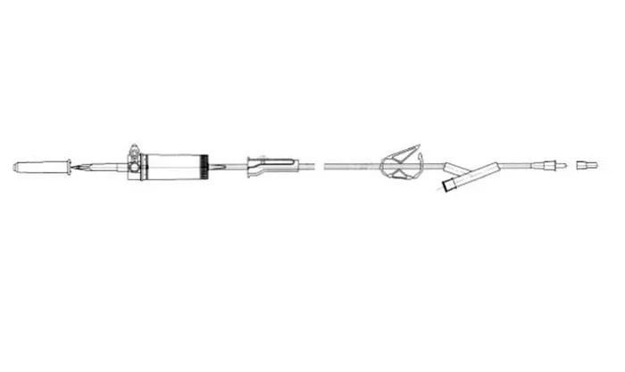 AirTite Products Administration Set 60 Drops / mL Drip Rate 78 Inch 1 Port – 29083