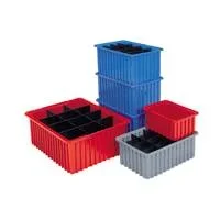 Akro-Mils Akro-Grids Storage Container Blue Industrial Grade Polymers 6 X 10-7/8 X 16-1/2 Inch – 33166BLUE