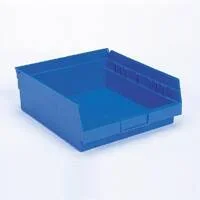 Akro-Mils Akro-Mils Shelf Bin Blue Industrial Grade Polymers 4 X 11-1/8 X 17-7/8 Inch – 30178BLUE