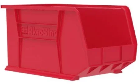 Akro-Mils Storage Bin Red Plastic 10 X 11 X 18 Inch – 30260RED