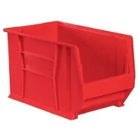 Akro-Mils Super-Size AkroBins Storage Bin Red Industrial Grade Polymers 12 X 12-3/8 X 20 Inch – 30282RED