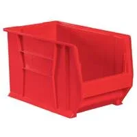 Akro-Mils Super-Size AkroBins Storage Bin Red Industrial Grade Polymers 12 X 18-3/8 X 20 Inch – 30283RED