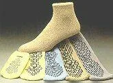 Alba Healthcare Care-Steps Slipper Socks Infant White Above the Ankle – 80101