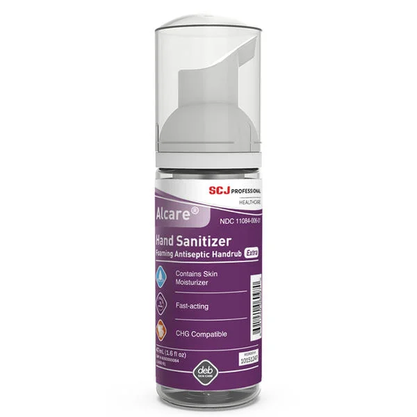 Alcare® Extra Hand Sanitizer Instant Foaming 80% Alcohol 47ml Pump Bottle