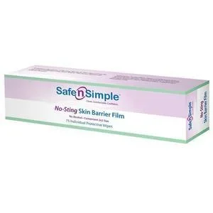 Alcohol Free No Sting Skin Barrier Wipe