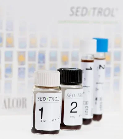 Alcor Scientific Inc Seditrol Hematology Control Erythrocyte Sedimentation Rate (ESR) 2 Levels 4 X 9 mL – DSC04