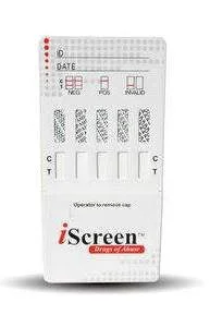 Alere Toxicology iScreen Drugs of Abuse Test 5-Drug Panel AMP, COC, OPI, PCP, THC Urine Sample CLIA Moderate Complexity 25 Tests – IS5A