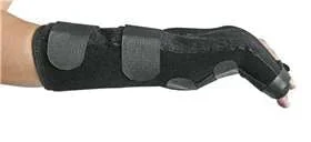 Alimed Ezy Wrap Boxer Fracture Brace EZY Wrap Neoprene Right Hand Black X-Large / 2X-Large – 52503/NA/NA/RXLXXL