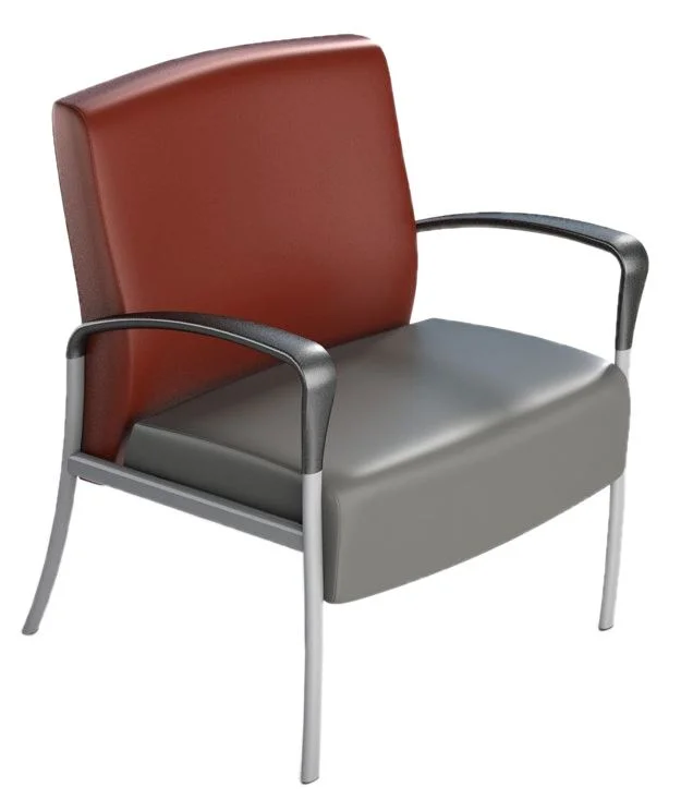Alimed healthCentric Guest and Patient Seating Guest Seat, 24″, Sapphire – 712652/SAP/NA