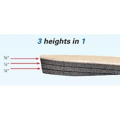 Alimed Heel Lift AliMed® Medium Without Closure Foot, 1/EA - Image 2