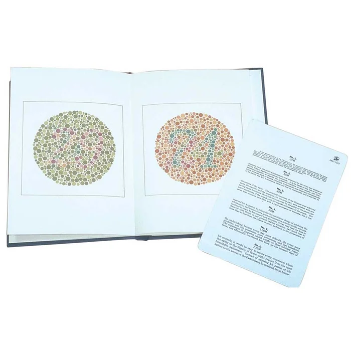 Alimed Ishihara Color-Blindness Test Ishihara Color Blindness Test – 73376