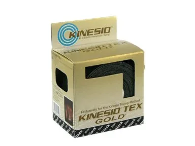 Alimed Kinesio Tex Gold Kinesiology Tape Water Resistant Cotton 2 Inch X 5-1/2 Yard Black NonSterile – 32755