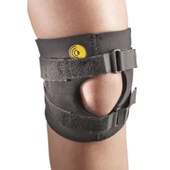 Alimed Knee Brace Medium D-Ring / Hook and Loop Strap Closure 14 to 15 Inch Knee Circumference 6 Inch Length Left or Right Knee, 1/ EA