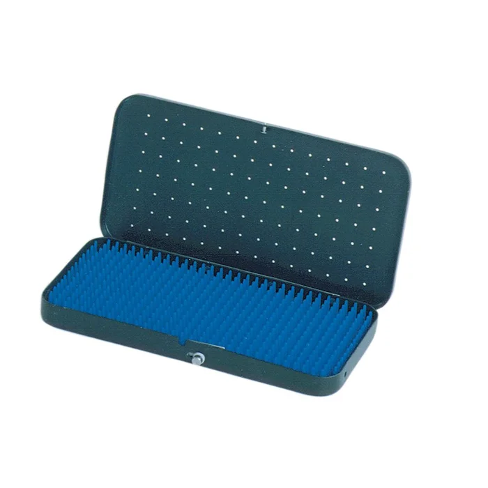 Alimed Lidded Micro Sterilization Case Lidded Micro Case, 8″W x 12″L x 1″H – 960358