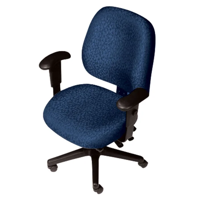 Alimed Management Task Seating Management Chair, Burgundy – 77792/BURG/NA