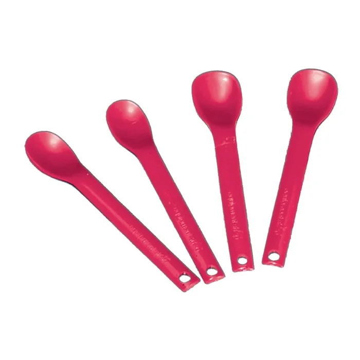 Alimed Maroon Spoons Maroon Spoons, Small, 10/pk – 80177