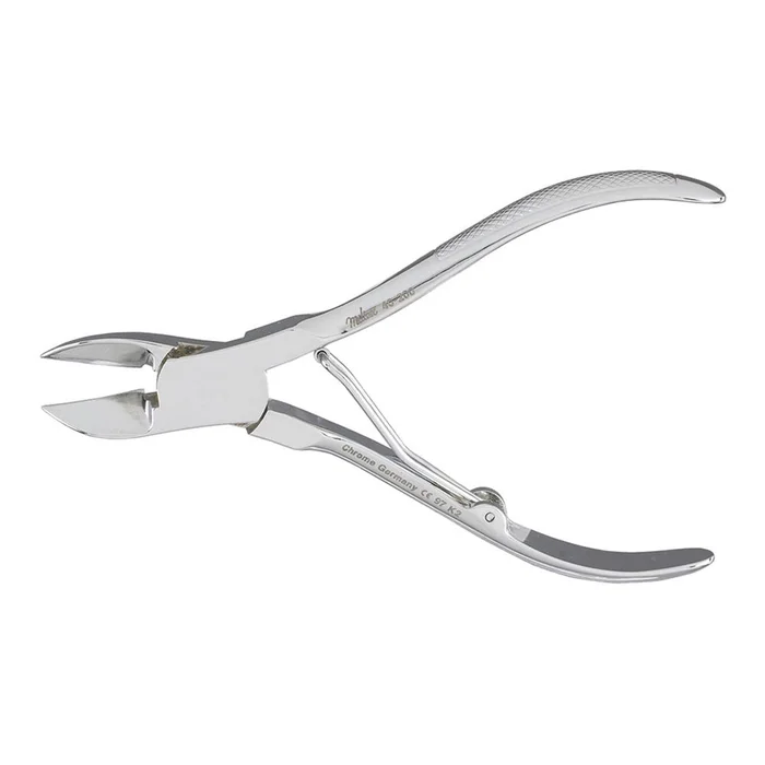 Alimed Nail Nippers, No. 200 Nail Nippers, Concave Jaws, Stainless, Economy – 98NIP1-1