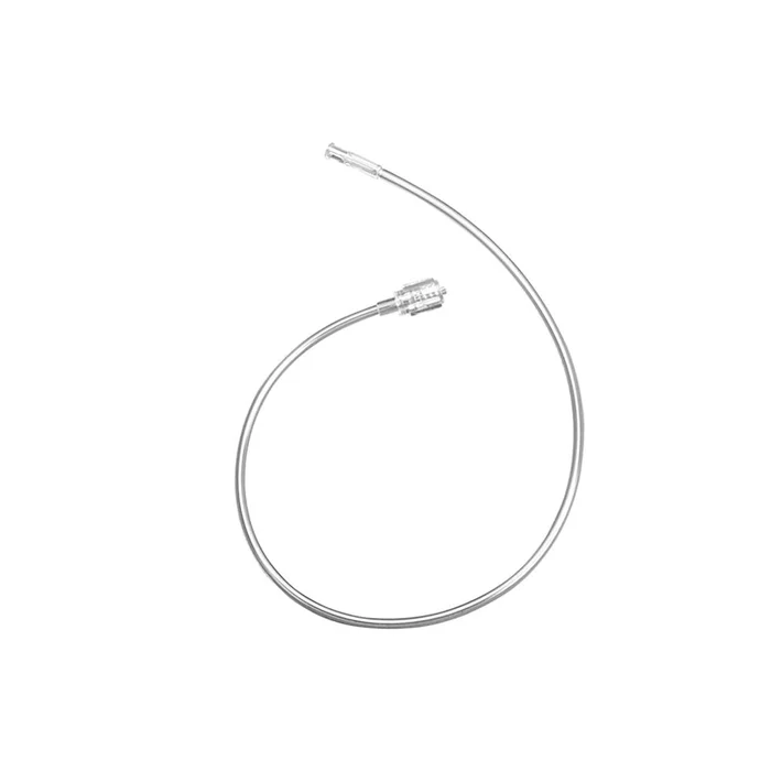 Alimed Non-Braided HP Injector Line Non-Braided HP Injector Line, 10″ Female Luer Lock to Male Rotator, cs/10 – 921872