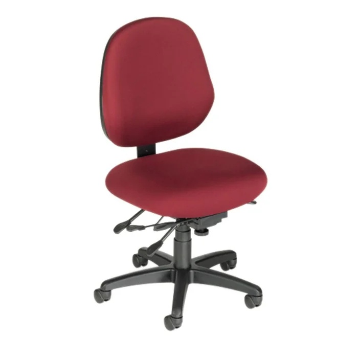 Alimed Office Chair for Medium Stature Users Office Chair, Grey/Pepper – 712058/GRY_PEP/NA