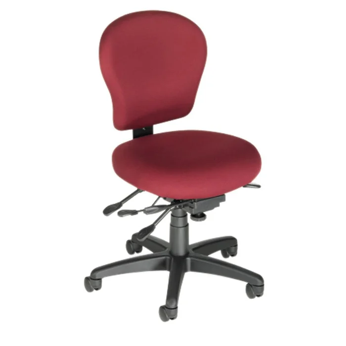 Alimed Office Chair for Smaller Users Office Chair, Black/Carbon – 712056/BLK_CARB/NA