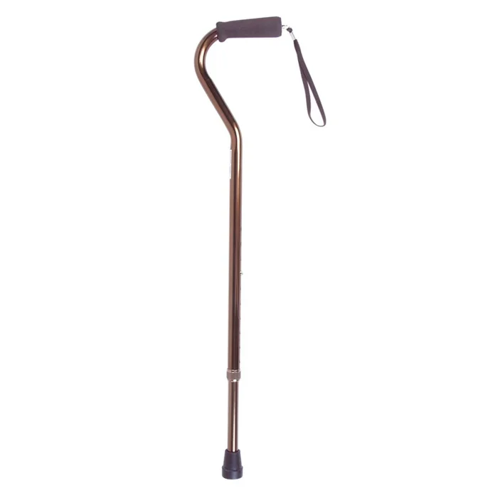 Alimed Offset Cane Offset Cane, Regular, Bronze, 6/bx – 8212