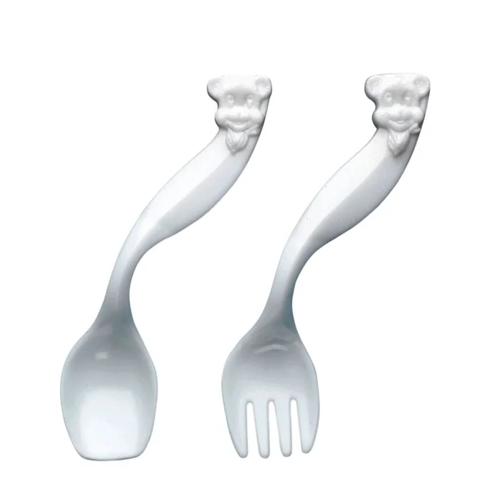 Alimed Pediatric Easy Grip Cutlery Pediatric Easy Grip Set, Regular Handles, 2 sets/pk – 77891