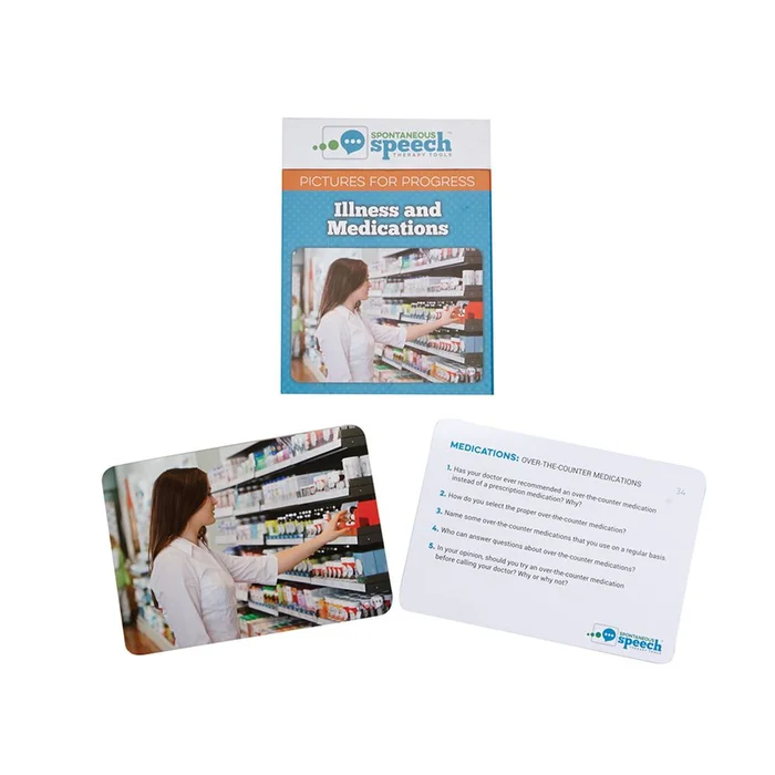 Alimed Pictures for Progress: Illness and Medications Pictures for Progress: Illness and Medications, Spanish – 83350