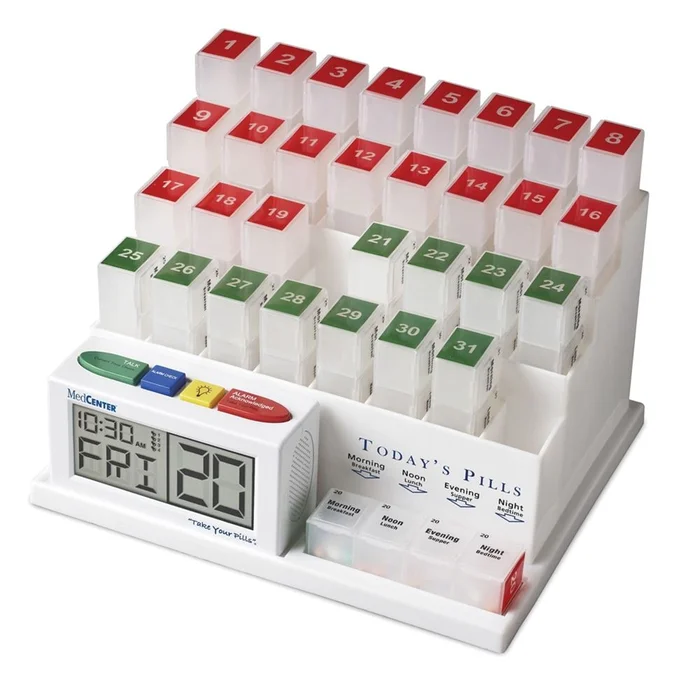 Alimed Pill Organizer, 31-Day Monthly Pill Organizer, 31-Day Monthly – 711968