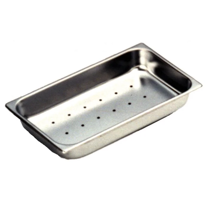 Alimed Polar Ware Perforated Instrument Trays Polar Ware Perforated Instrument Tray, 5″W x 9″L x 2″D – 910198