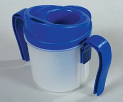 Alimed Provale ADL Dysphagia Cup 8 oz. Clear Plastic Reusable – 82322